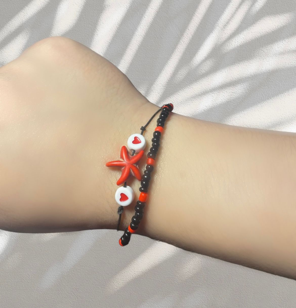 Dúo pulsera estrella de mar