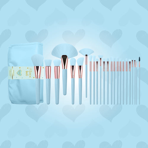 24 PC brush set LOVE YOU BACK