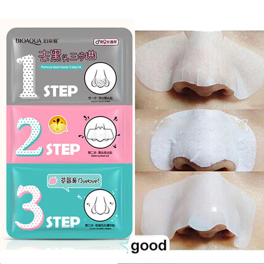 3 Step Black heads